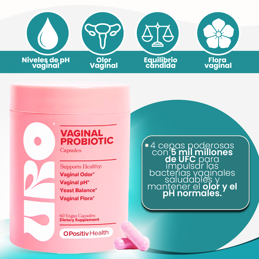 ¿Molestias íntimas arruinando tus días?  Recupera tu bienestar con Uro Probiotics